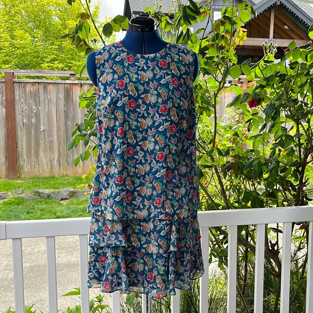 Lauren Ralph Lauren Black Label Multi Floral Dress
